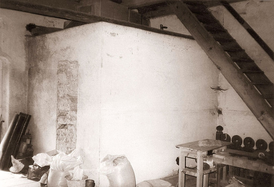 Sazena mlýn interier foto Pražská čára Československé opevnění z let 1936-38 autor Radan Lášek