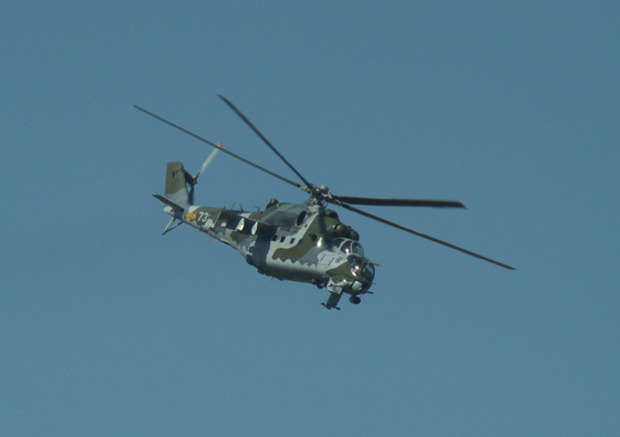 13 - Mi-24 bývá třešničkou na pomyslném dortu dynamických i statických ukázek AČR