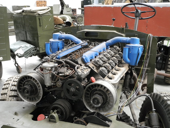 3 - Tatra 141 ve VMK - generálkovaný motor v červnu 2014